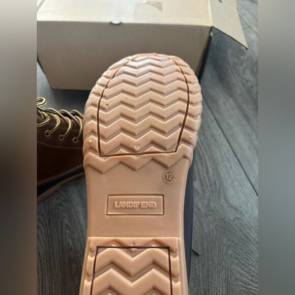 Lands’ end Brown and Black Duck Boots - Picture 6 of 7